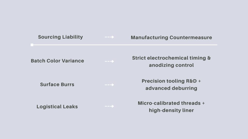 Mitigating Sourcing Liabilities Color Variance Burrs And